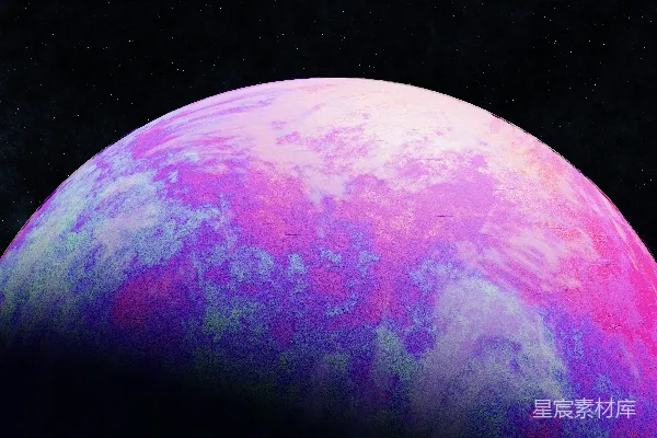 高清摄影 梦幻色彩的外星球