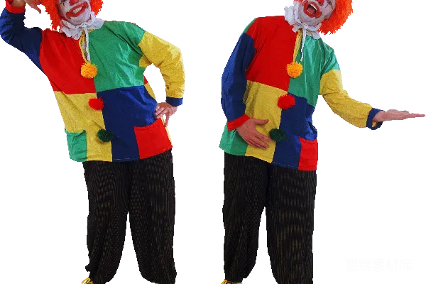 元素素材 小丑