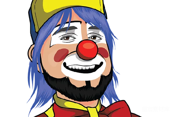 元素素材 小丑