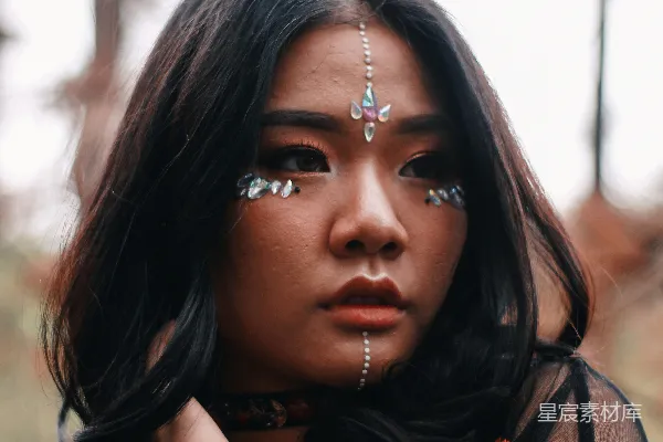 高清摄影 神秘的东方女性肖像