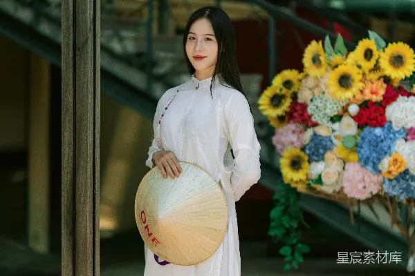 高清摄影 传统服饰下的东方韵味