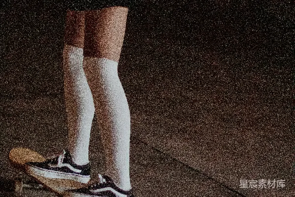 高清摄影 滑板上的剪影