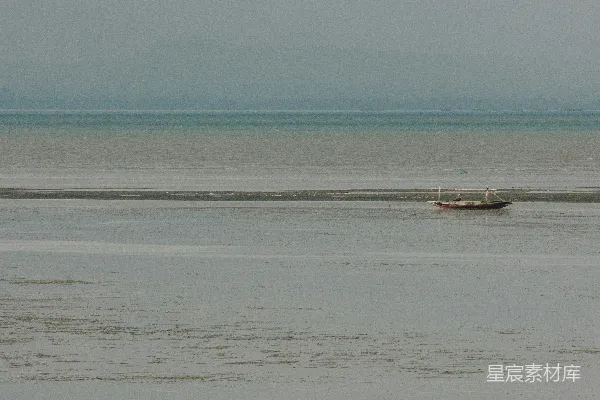 高清摄影 海边的渔民