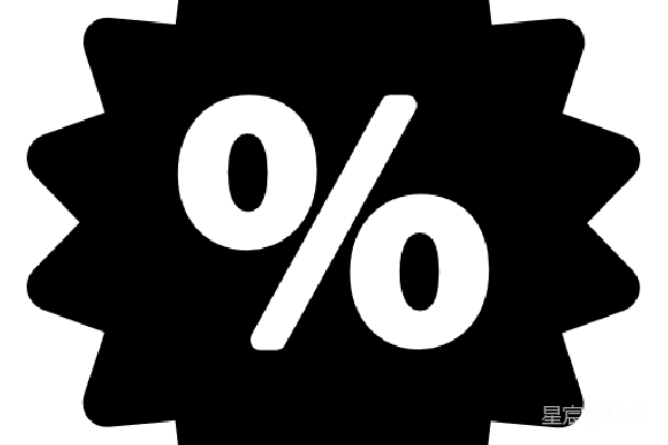 元素素材 百分比