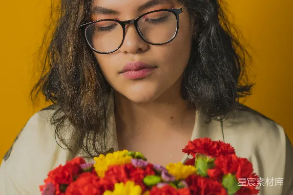 高清摄影 沉思中的花束