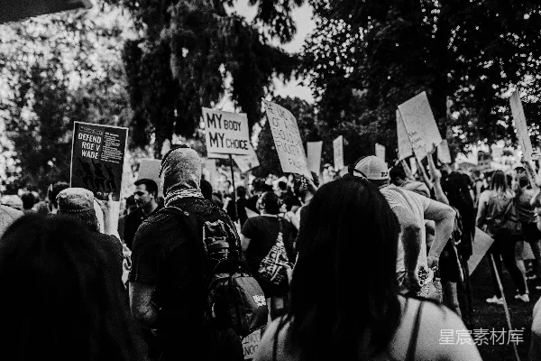 高清摄影 街头抗议：我的权利，我的选择