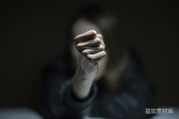 高清摄影 紧握的拳头
