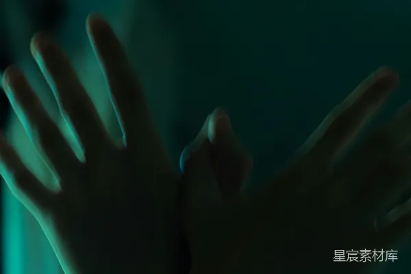 高清摄影 手语的光影