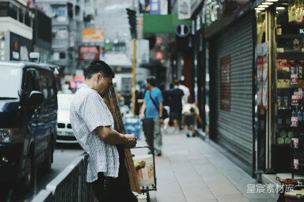 高清摄影 街头的静谧时光