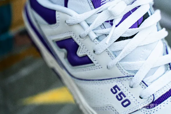 高清摄影 New Balance 550运动鞋特写