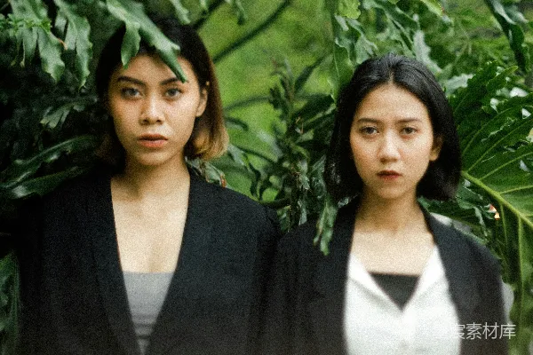 高清摄影 雨后绿意盎然的自然与青春
