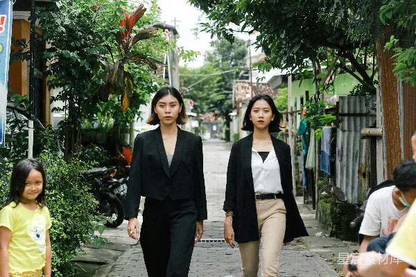 高清摄影 城市街头的时尚漫步