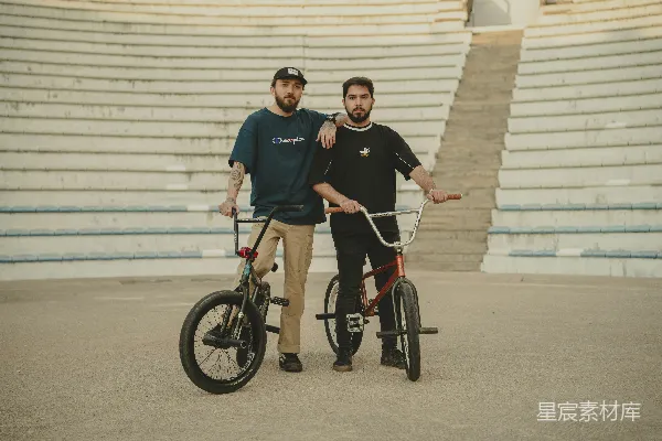 高清摄影 街头风格BMX骑行者