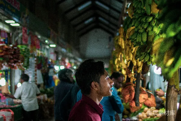 高清摄影 市场中的繁忙时刻
