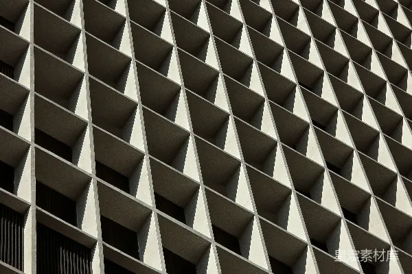 高清摄影 几何建筑立面