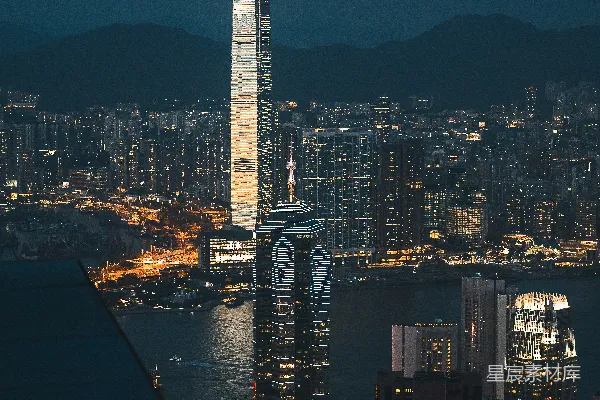 高清摄影 香港维港夜景