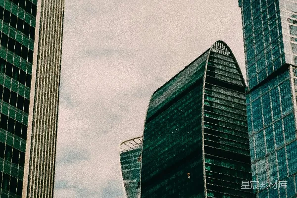高清摄影 摩天大楼的现代风景