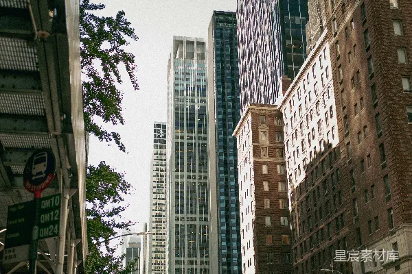 高清摄影 都市中的日常街景