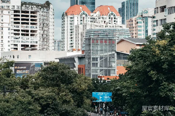 高清摄影 现代城市街道景观