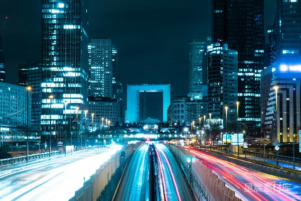 高清摄影 都市夜景：光与影的交响