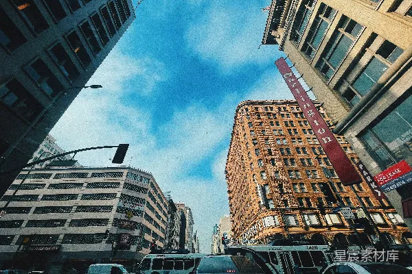 高清摄影 城市街景俯瞰