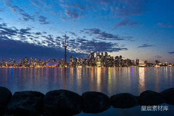 高清摄影 多伦多夜景