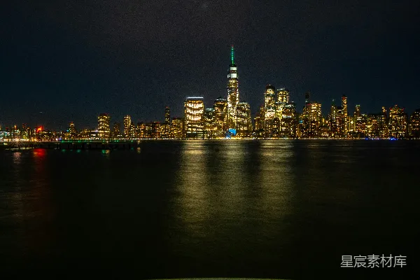 高清摄影 纽约曼哈顿夜景