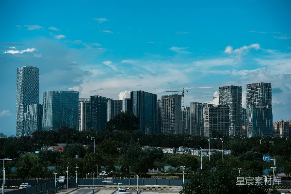 高清摄影 现代都市的天际线