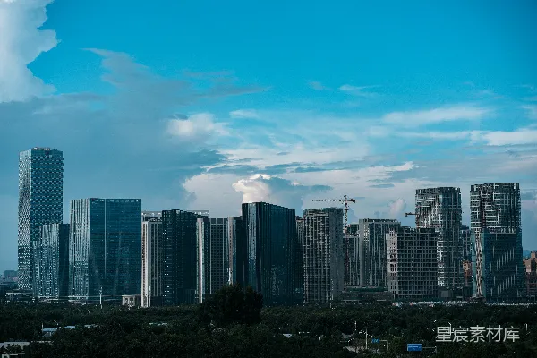 高清摄影 现代都市全景