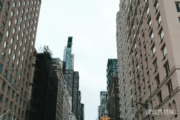 高清摄影 纽约街道的现代都市景象