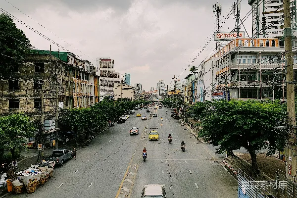 高清摄影 城市街道的日常景象