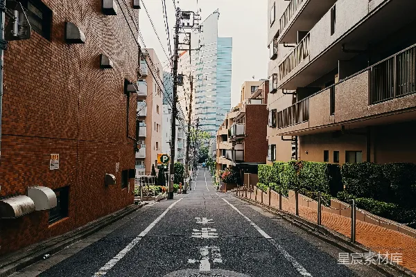 高清摄影 都市中的静谧小巷