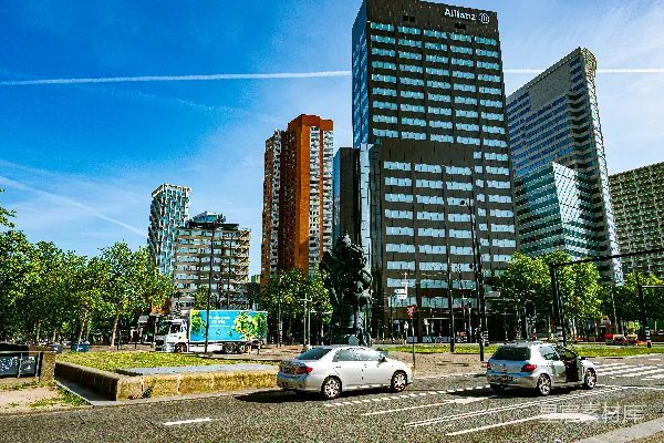 高清摄影 城市街景与现代化建筑
