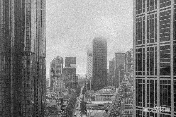 高清摄影 摩天大楼的都市景观