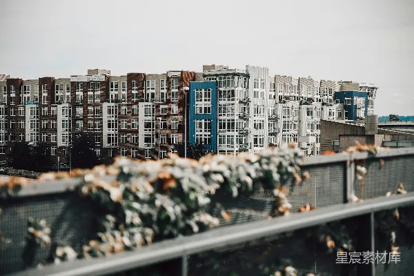 高清摄影 城市中的秋景