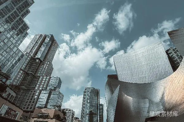 高清摄影 现代都市与未来建筑的交响曲
