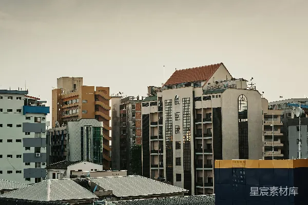 高清摄影 城市天际线