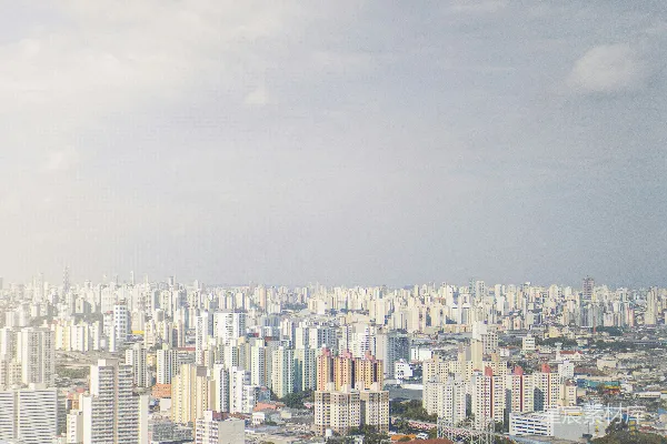 高清摄影 城市全景俯瞰