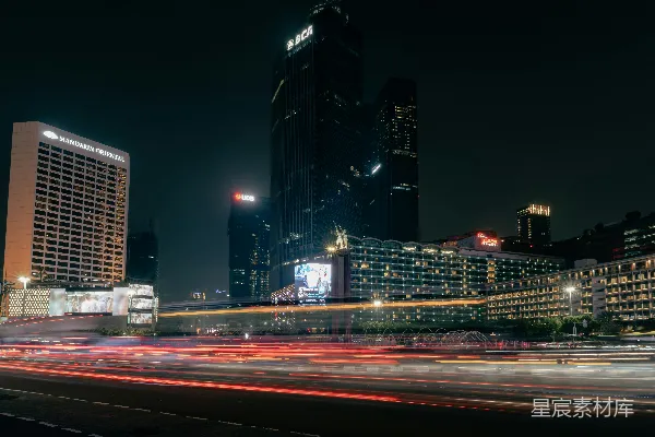 高清摄影 繁华都市夜景