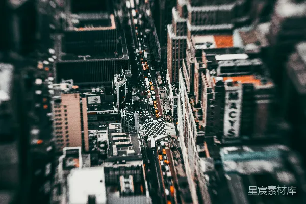 高清摄影 微缩城市景观