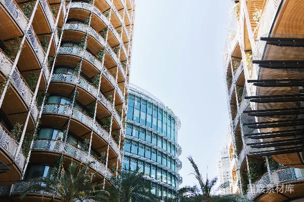 高清摄影 现代绿色建筑景观