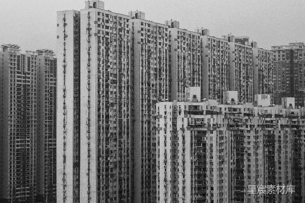 高清摄影 城市高楼林立