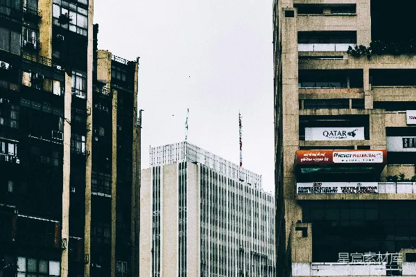 高清摄影 城市建筑的剪影