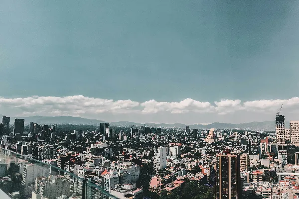 高清摄影 城市天际线的清晨