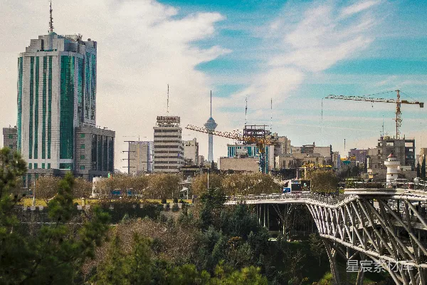 高清摄影 现代城市的全景