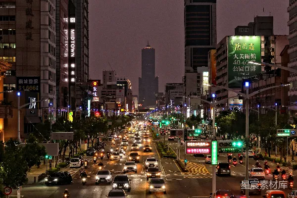 高清摄影 繁华都市夜景