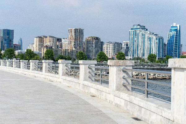 高清摄影 城市海岸线与现代建筑