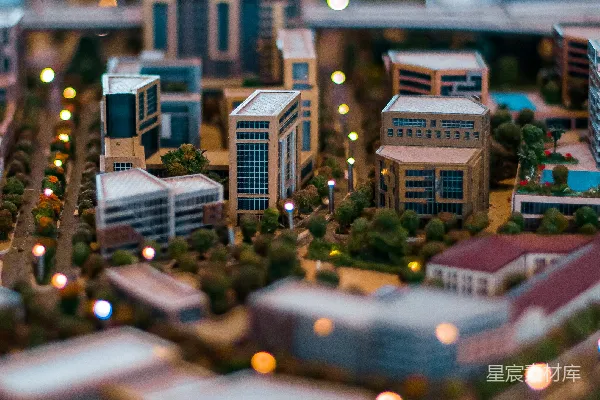 高清摄影 微型城市景观