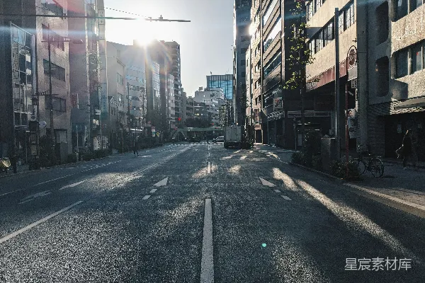 高清摄影 城市的光影与宁静
