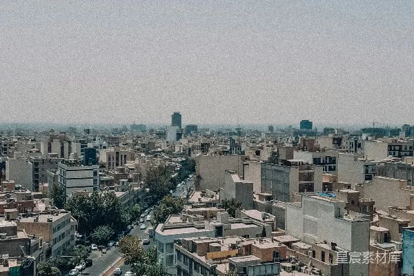 高清摄影 城市全景俯瞰